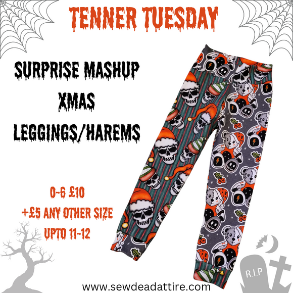 Surprise Christmas leggings